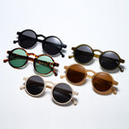 Round Retro Small Frame Sunglasses