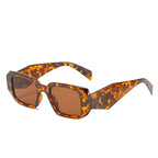 Personalized Plastic Trimmed Square Sunglasses
