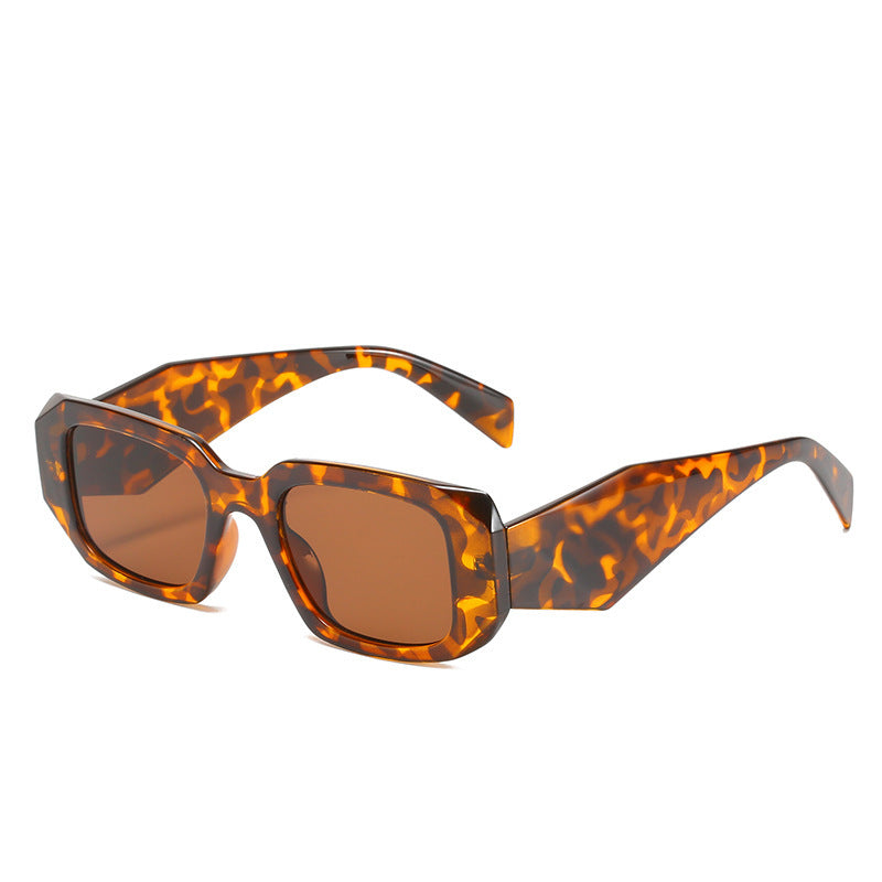 Personalized Plastic Trimmed Square Sunglasses