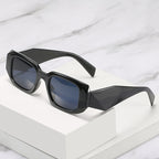 Personalized Plastic Trimmed Square Sunglasses