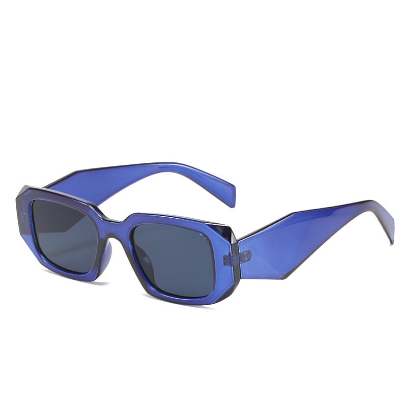 Personalized Plastic Trimmed Square Sunglasses